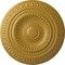 Ekena Millwork Artis Ceiling Medallion (Fits Canopies up to 6 7/8"), 15 3/4"OD x 1 3/8"P, Iridescent Gold CM15ARIGS - alternate 1